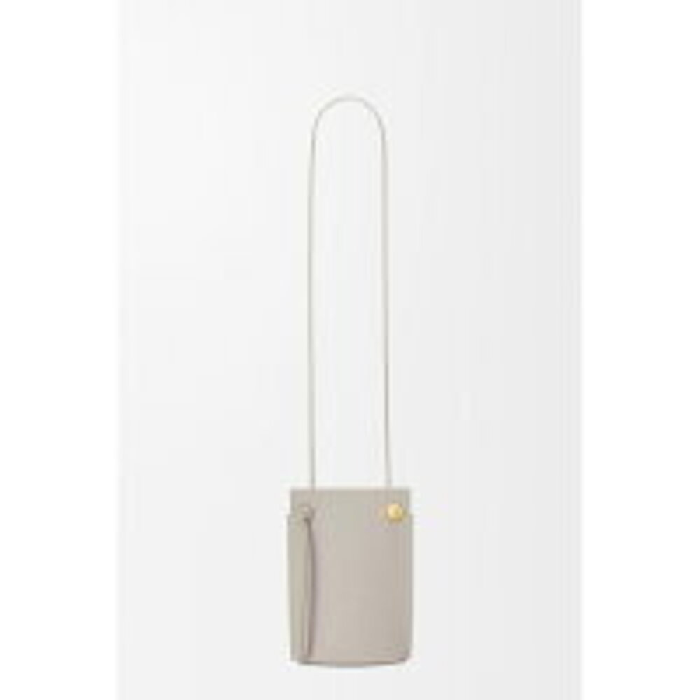LOEWE Spring Summer Pebble Dice Pocket Bag Shell Gray - Picture 3 of 5